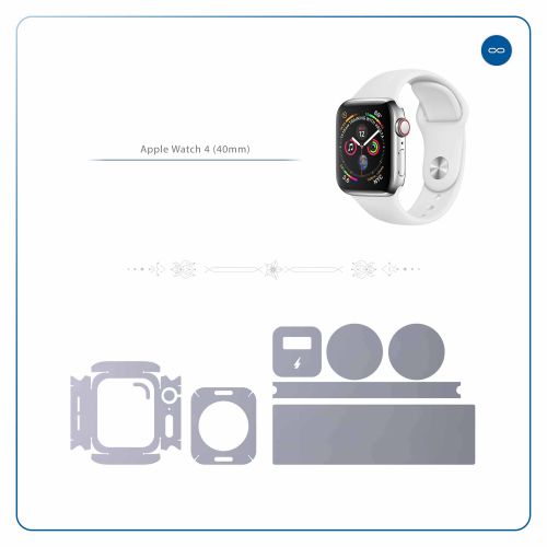Apple_Watch 4 (40mm)_Matte_Silver_2